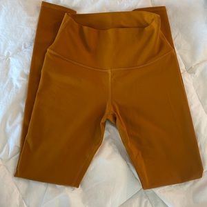 Alo Yoga High Waist Airbrush Leggings, XS, Marigold